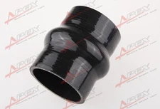 127mm 5" Hump Straight Silicone Hose Intercooler Coupler Tube Pipe Black