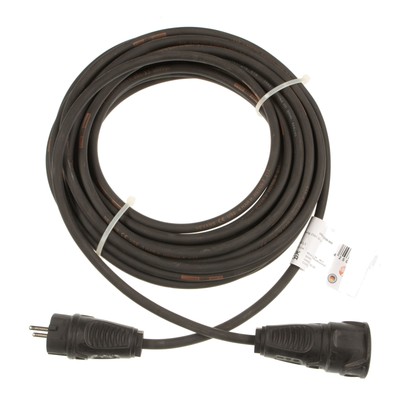 TITANEX Power Extension Cord 10m 16A, 3x 1,5 mm² - Stromkabel Schuko