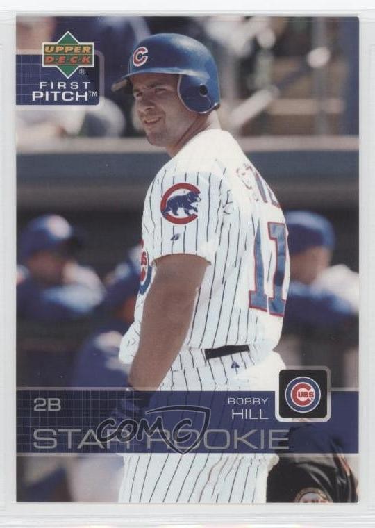 2003 Upper Deck First Pitch Star Rookie Bobby Hill #4 xm0