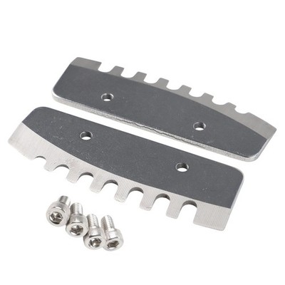 Stainless Steel Auger for blades for Power Ice Auger 8 Inch Replacement Set of 2