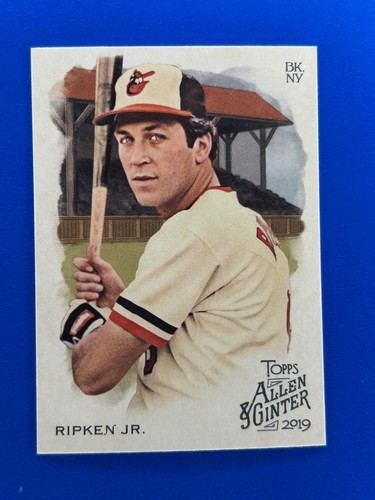 Cal Ripken 2019 Allen & Ginter #74 + 1986 Cal Ripken Topps #715 Baltimore Lot - Picture 2 of 4