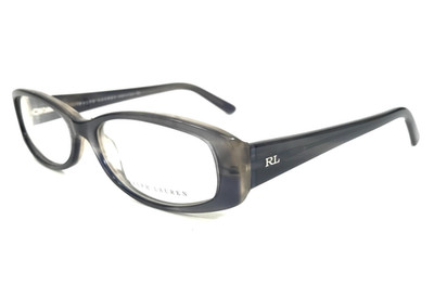 Ralph Lauren Eyeglasses Frames RL6019 5132 Gray Horn Oval Full Rim 53-16-135
