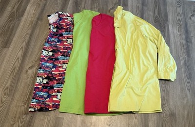Ulla Popken Lot Of 4 T Shirts Button Up Blouse Top Women s Size 26 / 28 / 30