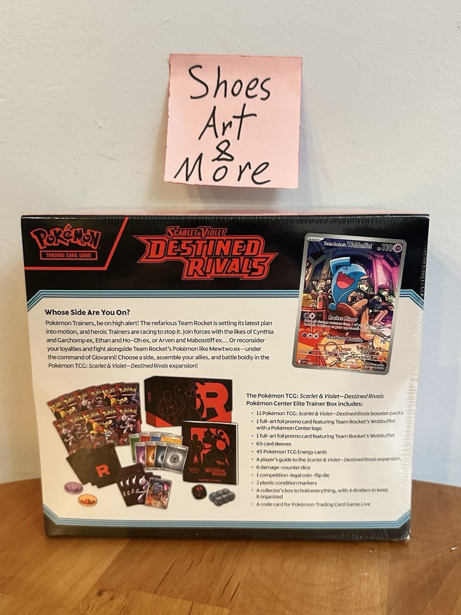 Destined Rivals Pokemon Center Exclusive ETB Elite Trainer