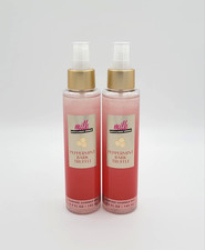 2 Bath  Body Works Milk Peppermint Bark Truffle Diamond Shimmer Body Mist 4.9oz