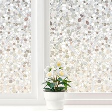 LEMON CLOUD Window Film Vinyl Clings Stained 3D Decorative Stickers for Glass St