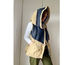 Tailored Steampunk Renaissance Canvas Vest S/M Festival Fantasy Waistcoat