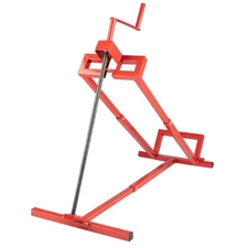 Lawn Mower Lift Jack Telescopic Maintenance Jack for Mowers and Tractors