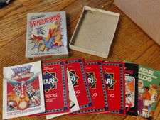 Lot of 8 Atari Catologs and Instruction Manuals See Description. Yars' Comic
