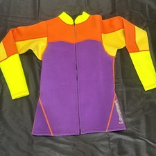 Lemorecn Purple, Yellow, Orange Wet Suit Wetsuit Women s Size 14