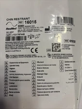 ResMed Chin Restraint Ref 16015 R001-4966/7 Lot Of 2 New Sealed Packing 