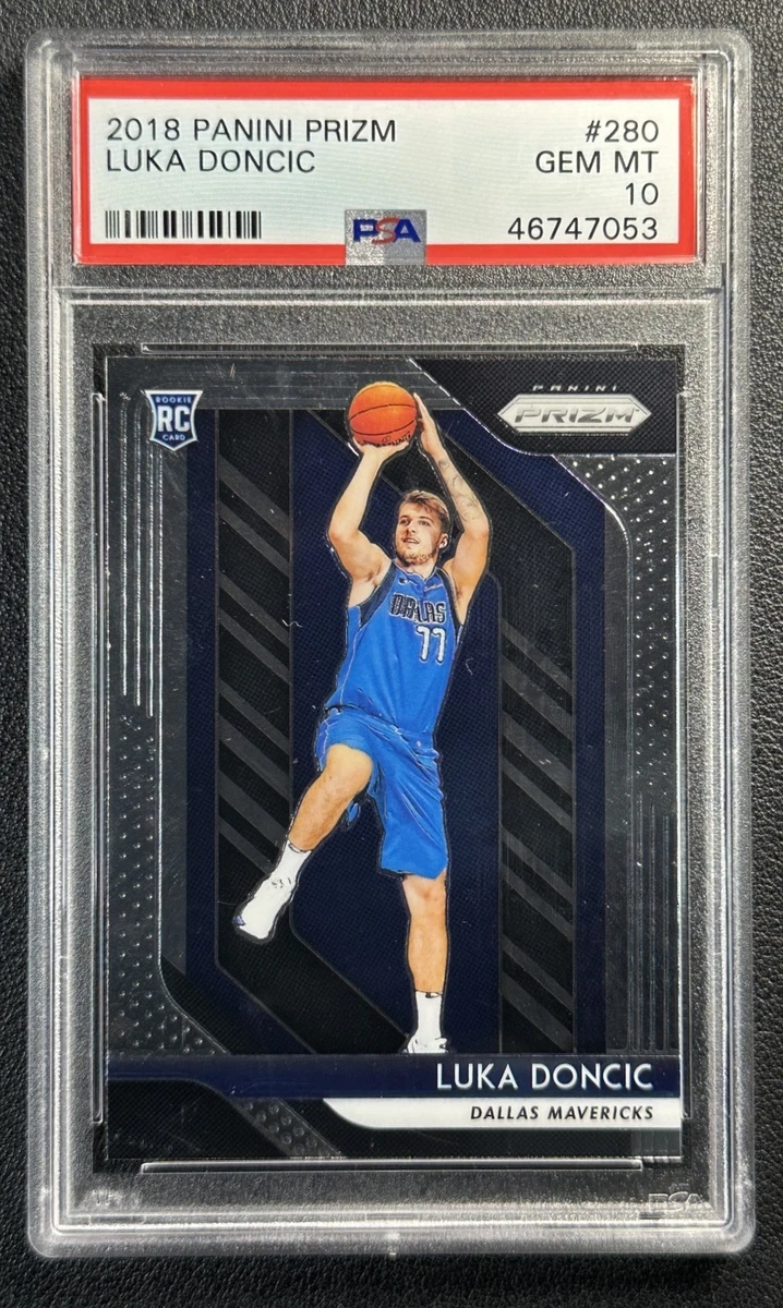 Luka Dončić 10 Graded Basketball Rookie Sports Trading Cards