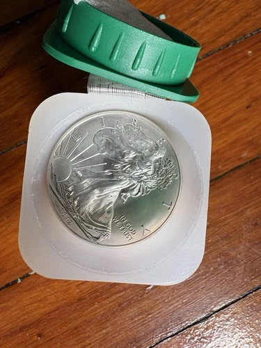 US MINT ROLL 20 2012 - 1 OZ. AMERICAN SILVER EAGLE ROLL DOLLARS UNCIRCULATED