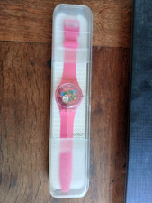 Montre Swatch collector "pink laquered" SUOP100 2012 nos