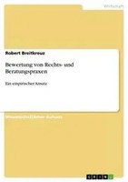 Robert Breitkreuz | Bewertung Von Rechts- Und Beratungspraxen | Taschenbuch
