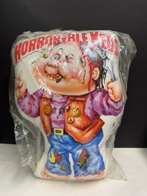 GARBAGE PAIL KIDS Horrorible Kids Throw Pillow Rare!