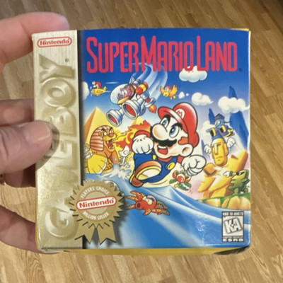 Nintendo Super Mario Land Original Box/Cartridge Case Only for Game Boy