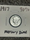 🔥🔥1917 Mercury 10c Dime 90% Silver COIN🔥🔥