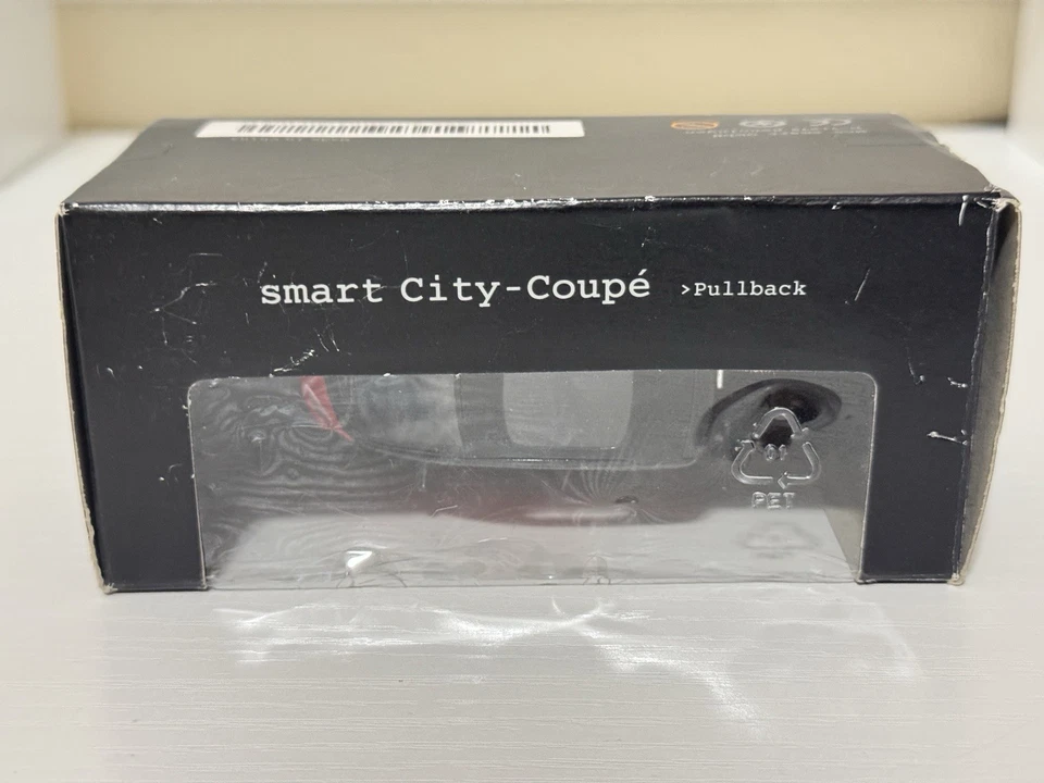 Smart City cupé para dos retrocesos 1:33 - rojo/negro Foto 2 de 4