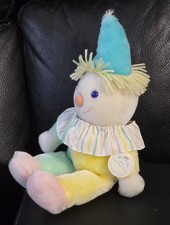 Vintage Eden Musical Clown Plush 1989 Teddy Bear Picnic Korea NWT Toy