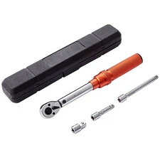 User-Friendly 1/4in Torque Wrench 20-200in.lb Quick Set Dial