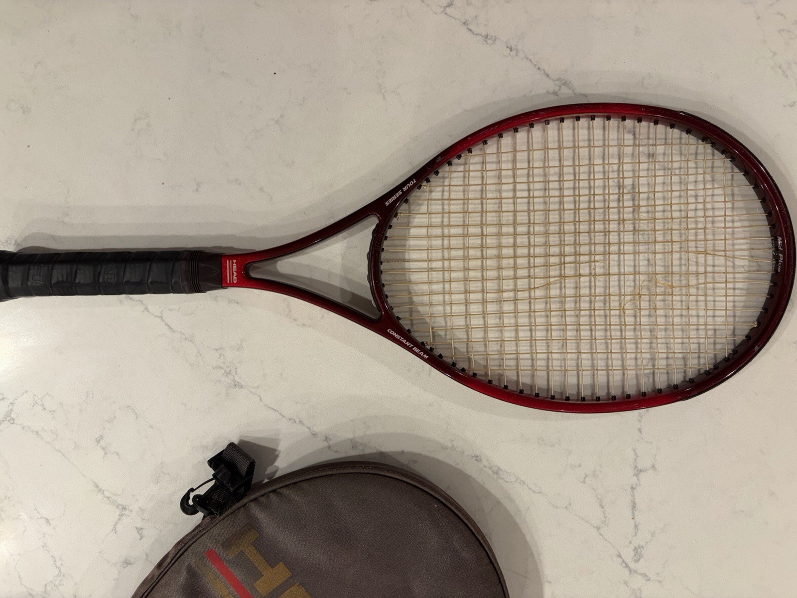 Vintage Head Tennis Racquet And Case (Used With String Damag