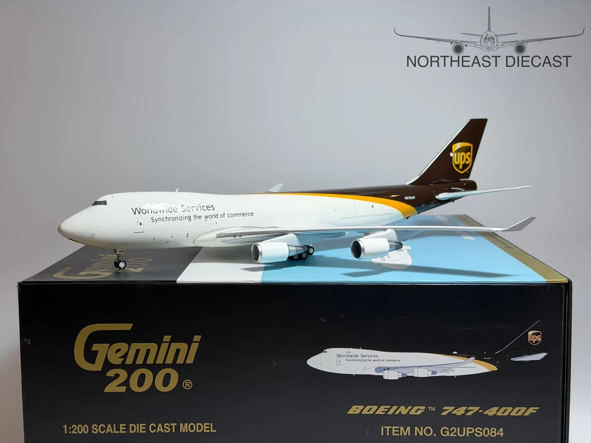 GeminiJets Boeing 747 1:200 Scale Contemporary Diecast Aircraft