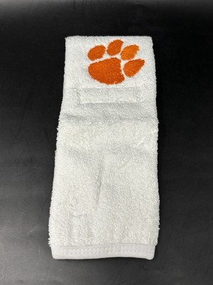 Clemson Tigers College Football QB Game Towel White Cotton New