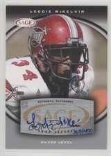 2008 SAGE Auto Silver 365/400 Leodis McKelvin #A41 Auto 0g45