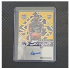 2021-22 Panini Mosaic Rookie Scripts Neemias Queta Autograph RS-NEQ Kings
