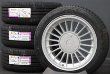 BMW 3er E30 Alpina Style Satz 16 Zoll Räder Alufelgen Sommerreifen 7 + 8x16 NEU
