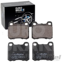 Eurobrake BremsbelÄGe Satz Hinterachse Passend FÜR MERCEDES-BENZ 124 190