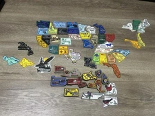 United States America Map Destination Souvenir Tourist Refrigerator Magnet Lot