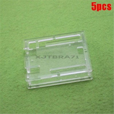 5Pcs Clear Acrylic Box Enclosure Transparent Case Shell Uno R3 Board Module L ul