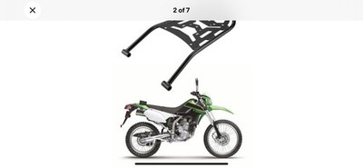  Rear Rack Compatible with KLX300 KLX300SM KLX250S Tail Luggage Storage Rack 