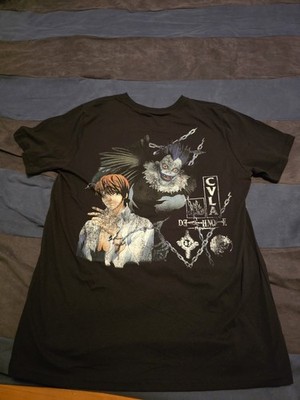 00s DEATH NOTE デスノート Tシャツ XL CVLA Death Note size XL 2 Sided Graphic T-shirt Black. | eBay