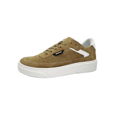 Antony Morato BLINK Low Sneaker Herren Schuhe Sport Freizeitschuhe Sand Leder 42