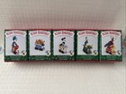 Hallmark 1998 - 5 Disney Merry Miniatures "Mickey Express" Minnie Pluto Donald — photo 2