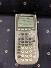Texas Instruments TI-84 Plus Graphing Calculator Silver Edition TESTED Fast Ship