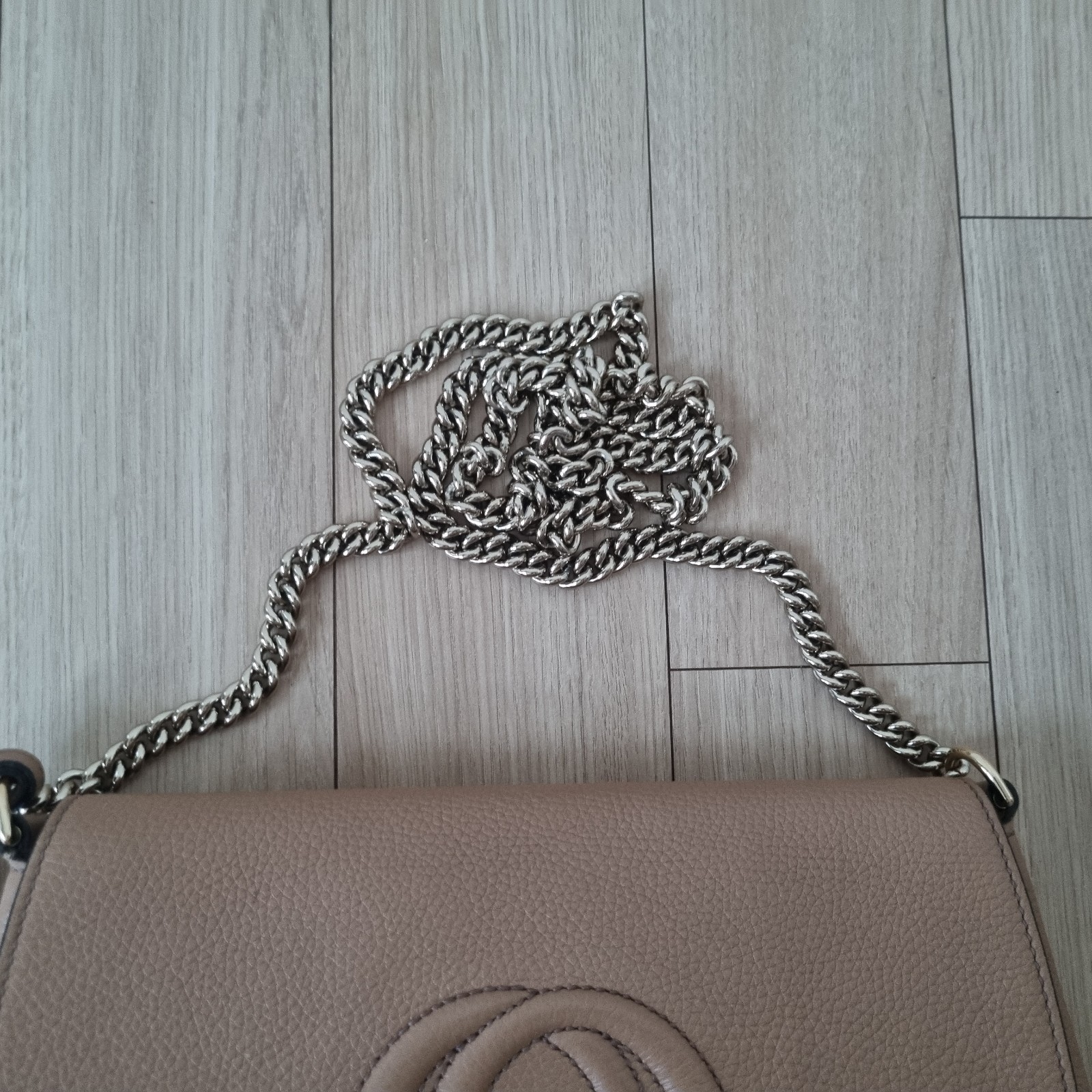 Authentic GUCCI Soho Interlocking G Chain Shoulde… - image 12