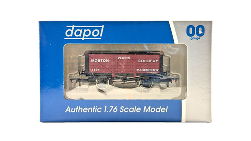 DAPOL SPUR 00 - MOSTON PLATTS COLLIERY MANCHESTER WAGON 1194 (LIMITED EDITION) | Zustand: Used