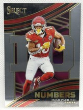 2023 Panini Select #NMB-IPA Isiah Pacheco Select Numbers