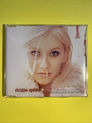Christina Aguilera - The Christmas Song (CD, 2000) 2 TRK USA IMPORT *RARE* NM