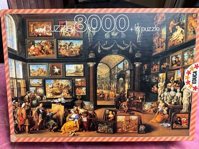 Educa 8000pc Puzzle  Alexander Magno at Appelles Studio  Willhelm Van Haecht