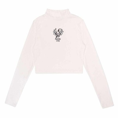Stranger Things - Top Hellfire Club weiss Grösse S  Neu