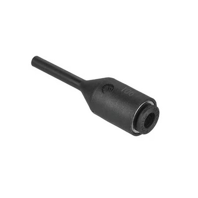 Legris 3168 04 53 Fractional Push-To-Connect Fitting, Polymer, Black