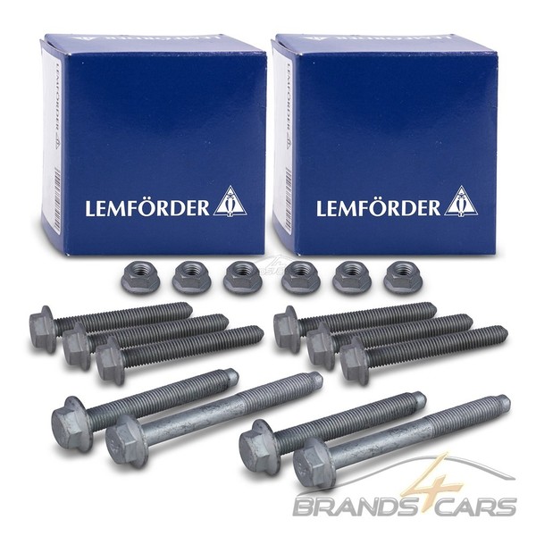 LemfÖRder 2X Schraubensatz Querlenker Vorne FÜR Audi A3 VW Caddy Golf 5 6 Touran-image