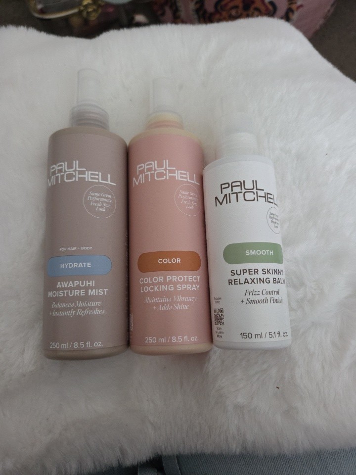 Paul Mitchell Hair Bundle /  moisture mist,locking spray,smo