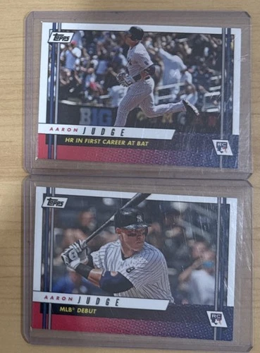 Aaron Judge Rookie 2017 RC On demand Lot Of 2