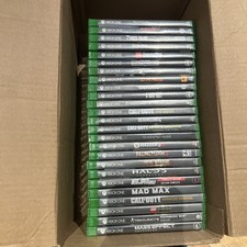 Lot of 25 Xbox One Cases OEM Empty Replacement Game Cases Authentic